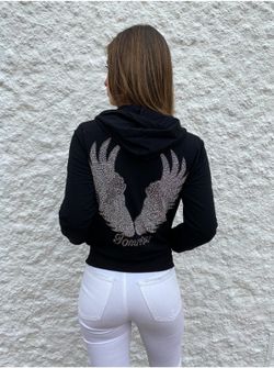 Sudadera Abierta con Alas