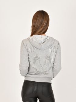 Sudadera Abierta con Alas