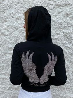 Sudadera Abierta con Alas