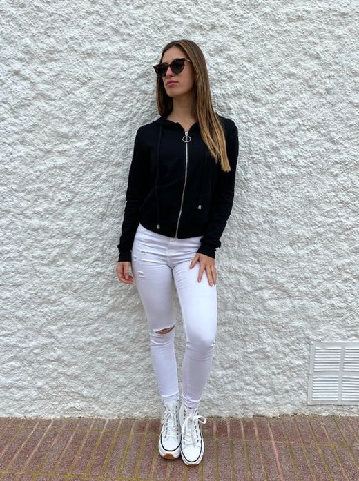 Sudadera Abierta con Alas