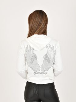 Sudadera Abierta con Alas