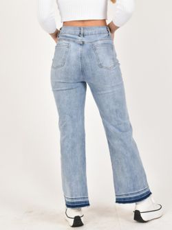 Gerade Hochhaus Jeans