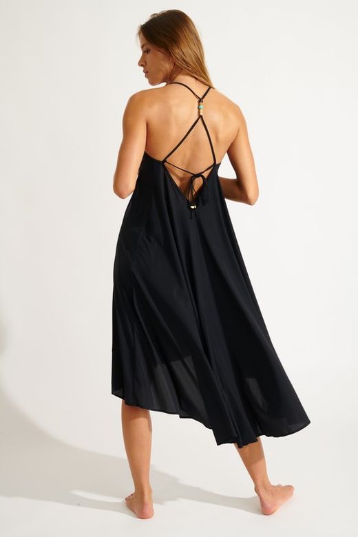 Banana Moon lange strandjurk AHONA PERLINA