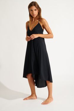 Banana Moon lange strandjurk AHONA PERLINA