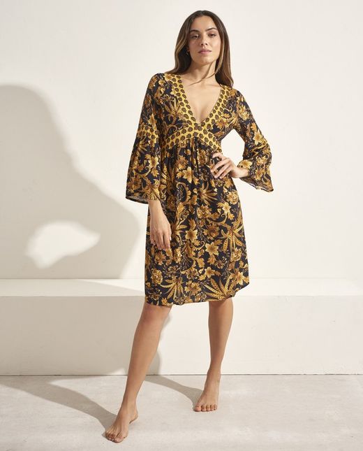 Vestido de Playa Midi Selmark ACANTHUS