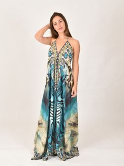 Vestido Largo con espalda descubierta